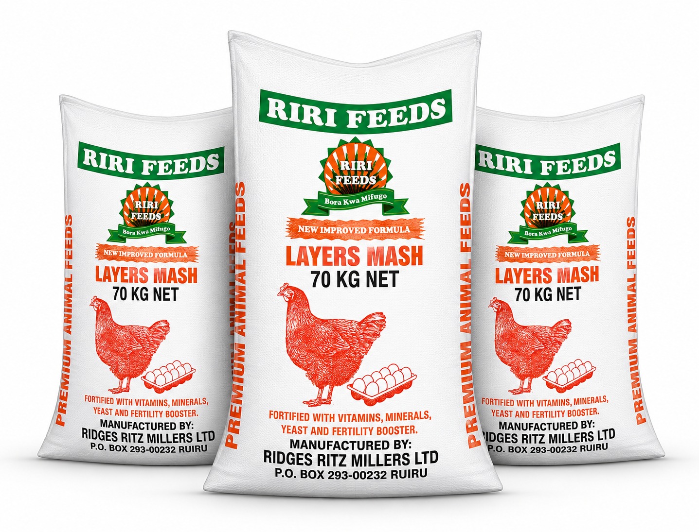 Riri Layers Mash animal feed package